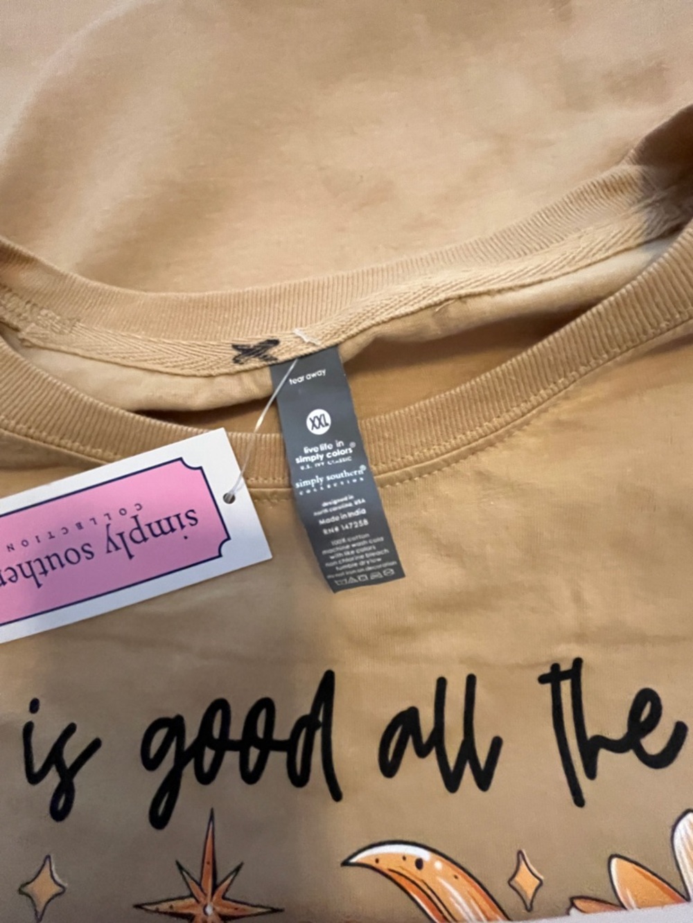 Simply Southern “God Is Good All The Time” Size XXLarge - Picture 2 of 2